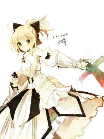 yande 163413 fate stay_night fate unlimited_codes kashiwaba_hisano saber saber_lily