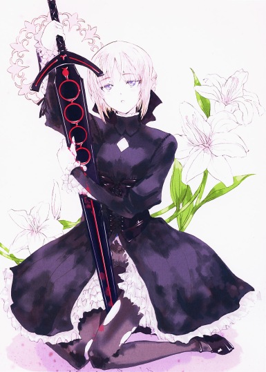 yande 171148 fate hollow_ataraxia fate stay_night pantyhose saber saber_alter screening sword tagme torn_clothes
